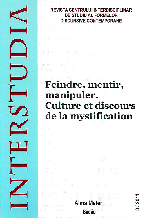 <p>« <em>La mystification Villon</em> : ruse, tromperie et fiction dans le <em>Recueil des Repues franches de maistre François Villon et de ses compagnons (1480-1500)</em> »</p>
