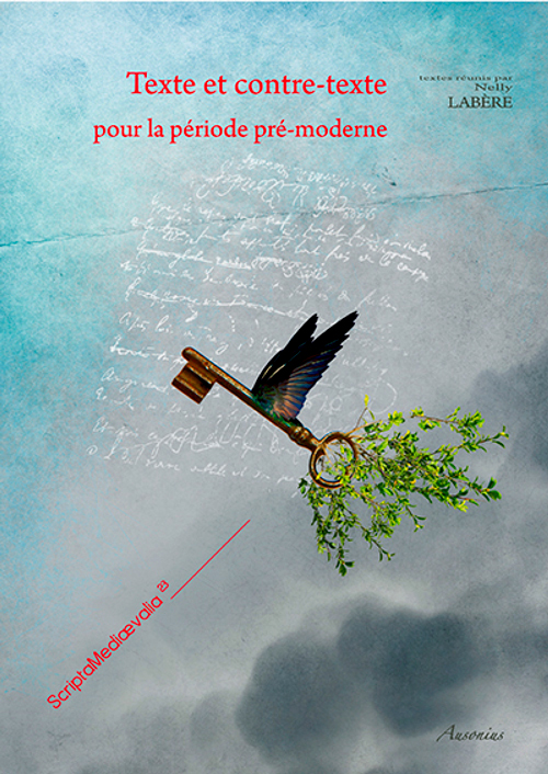 <p>« Lire le contre-texte et son texte (pour la période médiévale) »</p>
